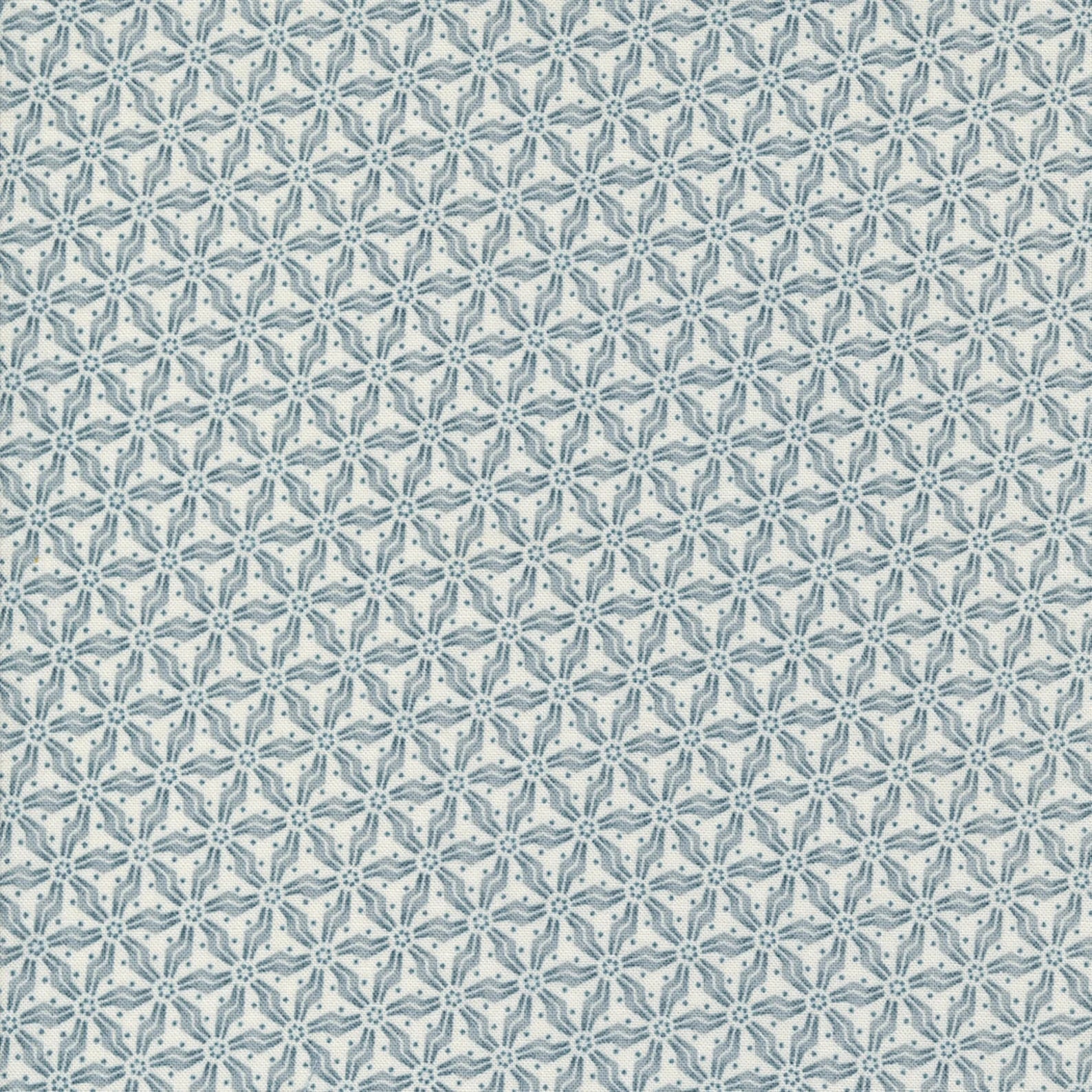 Snowman Gatherings IV Snow Flower holiday quilting fabric by Primitive Gatherings for Moda
