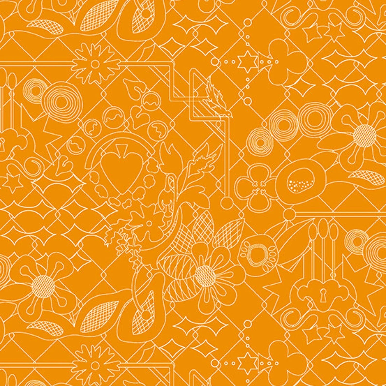 Sun Print 2022 10th Anniversary geometric quilting fabric by Alison Glass for Andover Fabrics