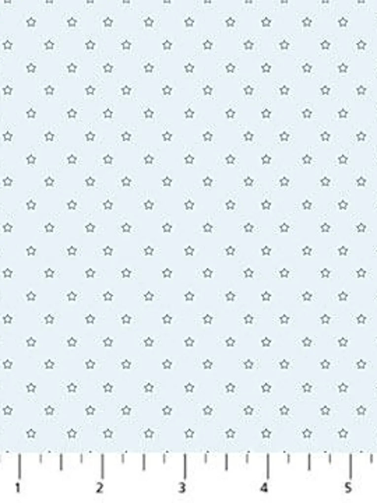 Nest Ice Stars quilting fabric by Figo