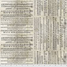Tim Holtz Eclectic Elements typography parchment