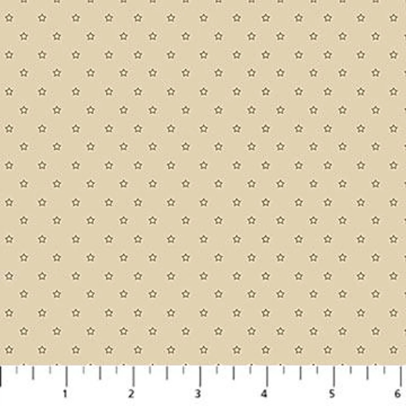 Nest Honey Stars quilting fabric by Figo