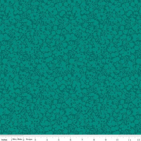 Wiltshire Shadow dark teal blender quilting fabric by Riley Blake