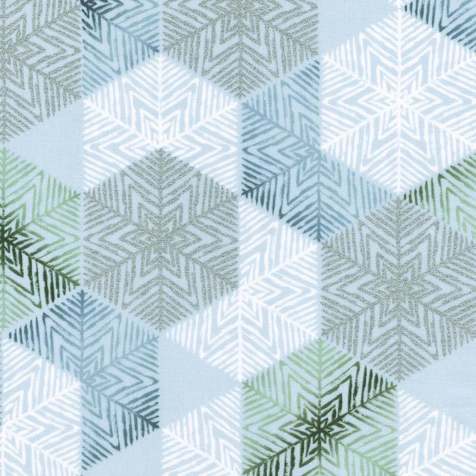 Winterstone Glacier blender quilting fabric by Robert Kaufman