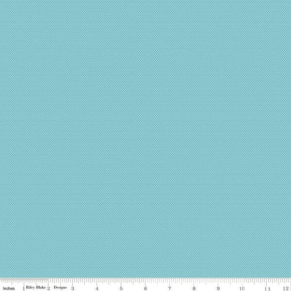 Poparazzi Aqua blender quilting fabric by Riley Blake