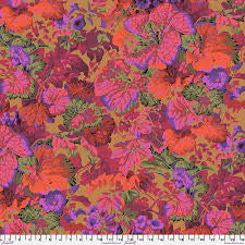 Free Spirit Kaffe Fassett Grandiose Rust quilting fabric