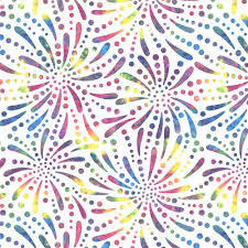 Fireworks 108 inch wide back quilting fabric by Wilmington Prints