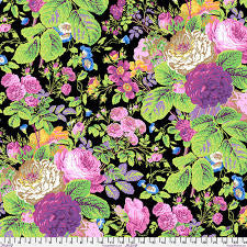 Free Spirit Kaffe Fassett Gradi Floral Contrast quilting fabric