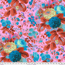 Free Spirit Kaffe Fassett Gradi Floral Lavender quilting fabric