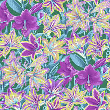 Free Spirit Kaffe Fassett Amaryllis Multi quilting fabric