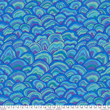 Free Spirit Kaffe Fassett Wobble Blue quilting fabric