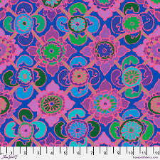 Free Spirit Kaffe Fassett Tudor Blue quilting fabric