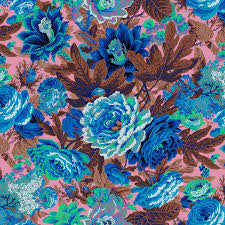 Free Spirit Kaffe Fassett Floral Burst Cool quilting fabric