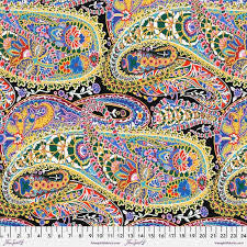 Free Spirit Kaffe Fassett Paisley Jungle Contrast quilting fabric