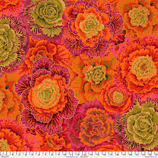 Free Spirit Kaffe Fassett Brassica Rust quilting fabric