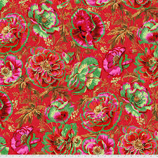 Free Spirit Kaffe Fassett Red quilting fabric PWPJ109