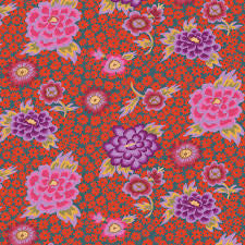 Free Spirit Kaffe Fassett Charlotte Red quilting fabric