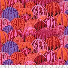 Free Spirit Kaffe Fassett Watermelon Red quilting fabric