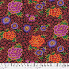 Free Spirit Kaffe Fassett Charlotte Dark quilting fabric