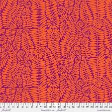 Free Spirit Kaffe Fassett Fronds Orange quilting fabric