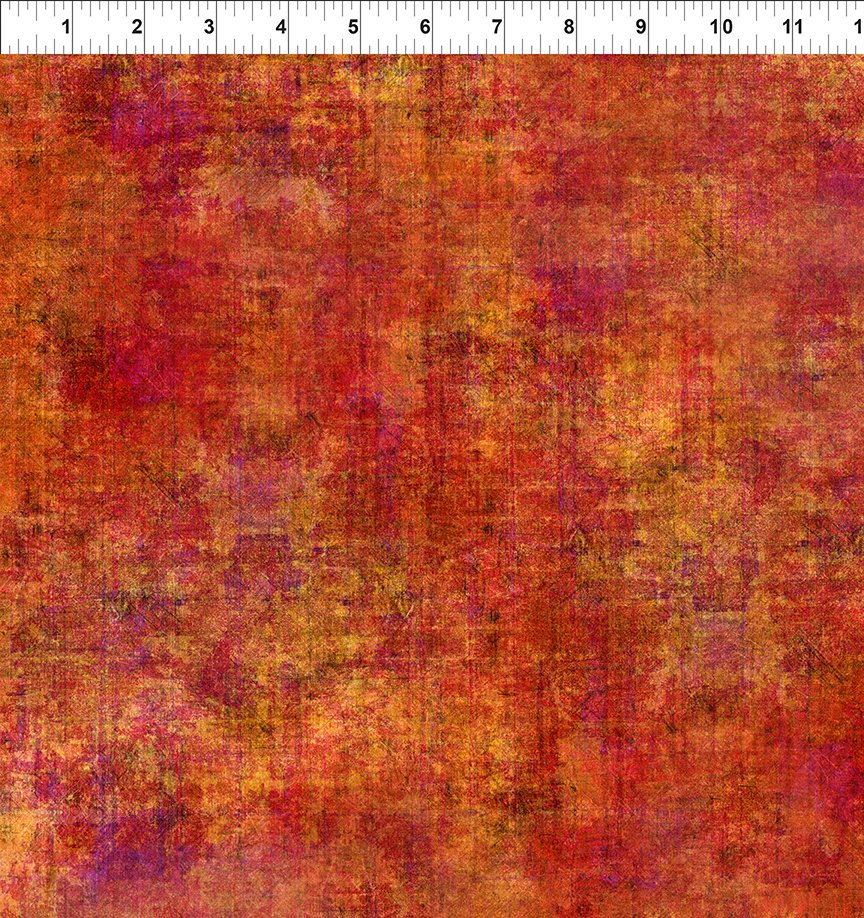 Halcyon Brushed Orange quilting fabric by In The Beginning
