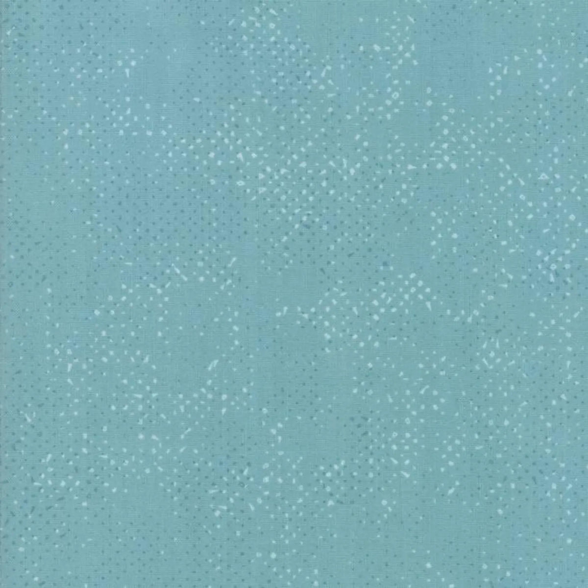 Spotted Teal dot quilting fabric by Zen Chic for Moda