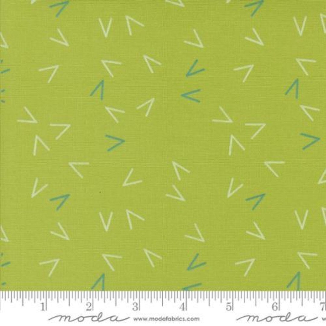 Olive You Leaf Arrows quilting fabric by Zen Chic for Moda