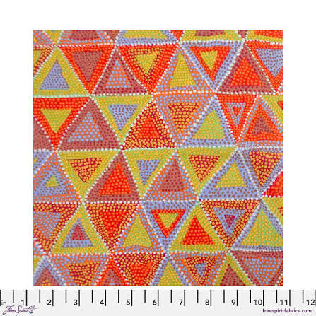 Free Spirit Kaffe Fassett Beaded Tents Autumn quilting fabric