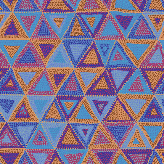 Free Spirit Kaffe Fassett Beaded Tents Dusk quilting fabric