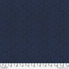 Free Spirit Kaffe Fassett Aboriginal Dot Midnight quilting fabric