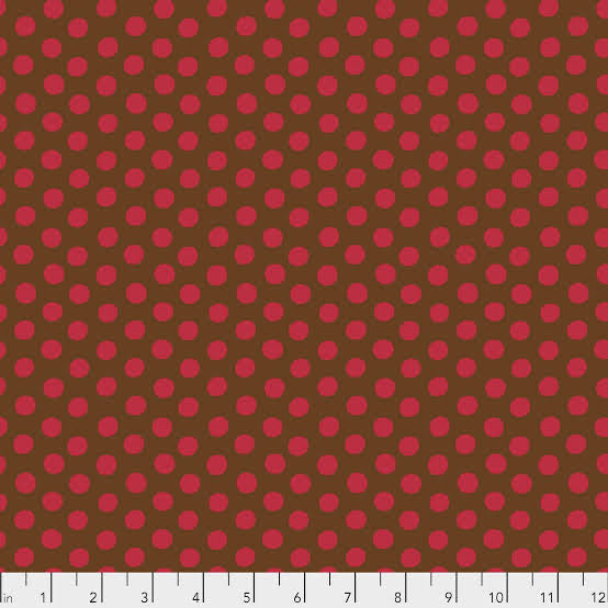 Free Spirit Kaffe Fassett Spot Cocoa quilting fabric