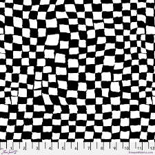 Free Spirit Kaffe Fassett Gameboard Black quilting fabric