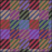 Free Spirit Kaffe Fassett Regimental Ties Dark quilting fabric