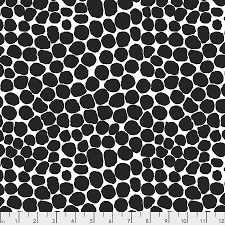 Free Spirit Kaffe Fassett Jumble Black quilting fabric