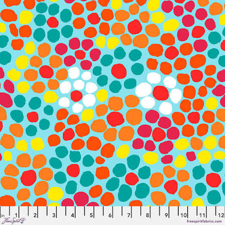 Free Spirit Kaffe Fassett Flower Dot Jolly quilting fabric