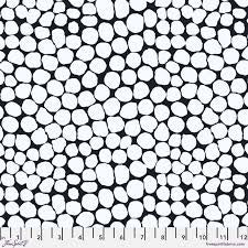 Free Spirit Kaffe Fassett Jumble White quilting fabric
