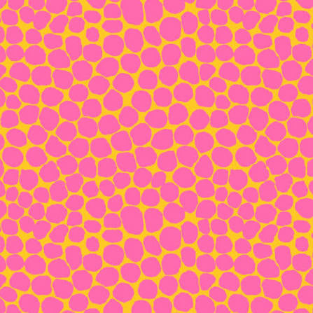 Free Spirit Kaffe Fassett Jumble Yellow quilting fabric