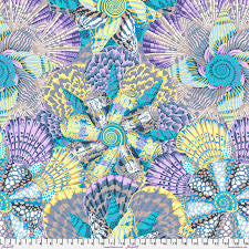 Free Spirit Kaffe Fassett Sailor Valentine Grey quilting fabric