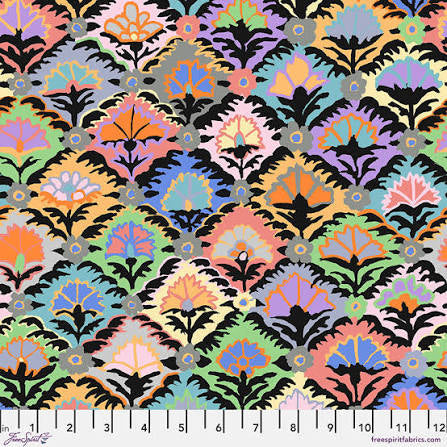 Free Spirit Kaffe Fassett Step Flower Contrast quilting fabric