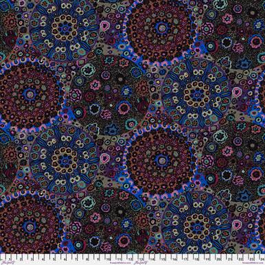Free Spirit Kaffe Fassett Millefiore Dark quilting fabric