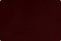 Black Cherry Solid Cuddle minky fabric by Shannon