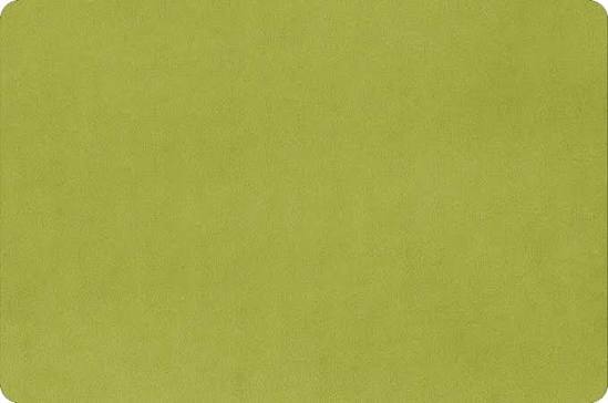 Kiwi Solid Cuddle minky fabric by Shannon