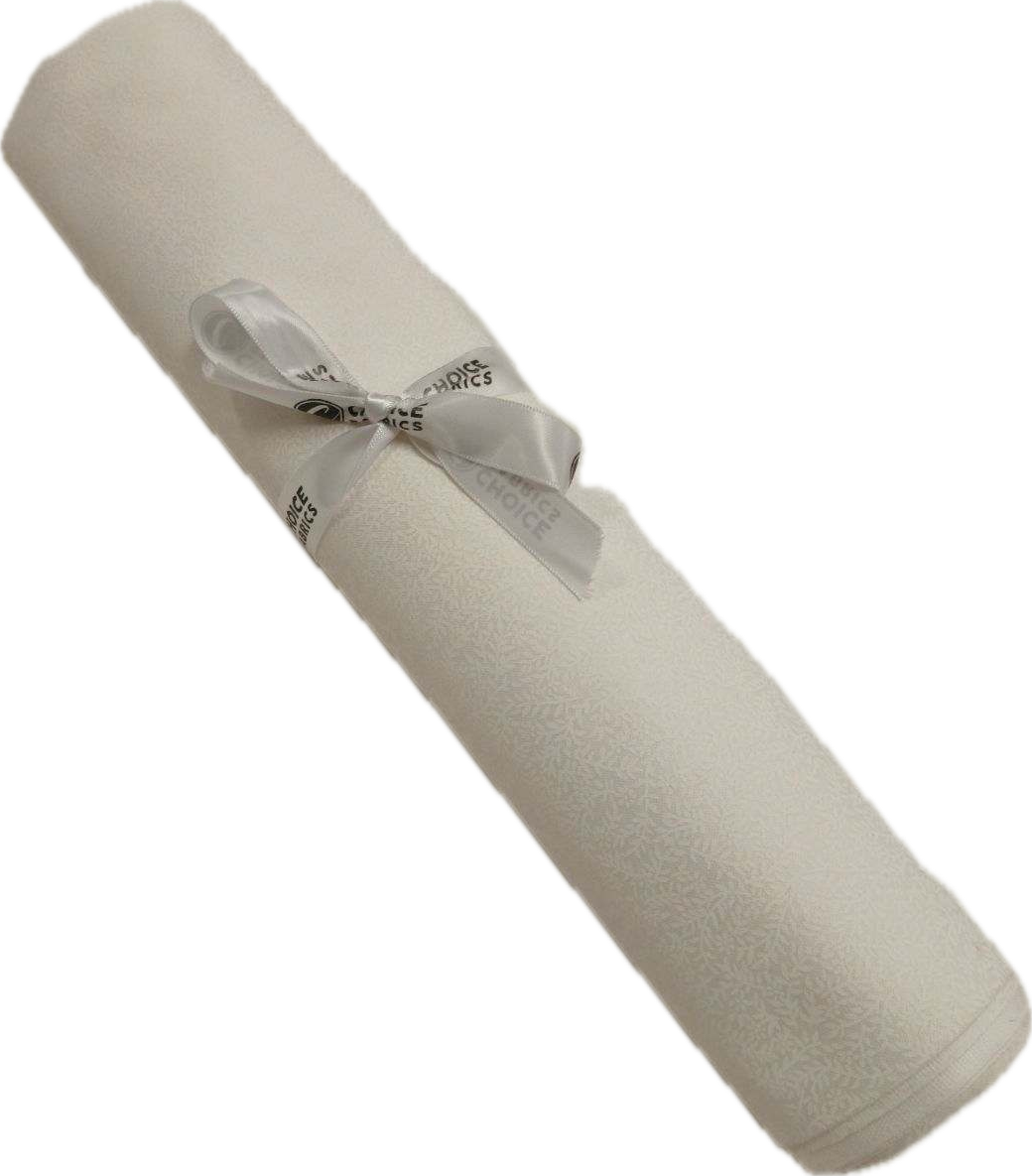 Tone on Tone 108" Supreme Backings - White on White - Vines Wideback Fabric Per Yard