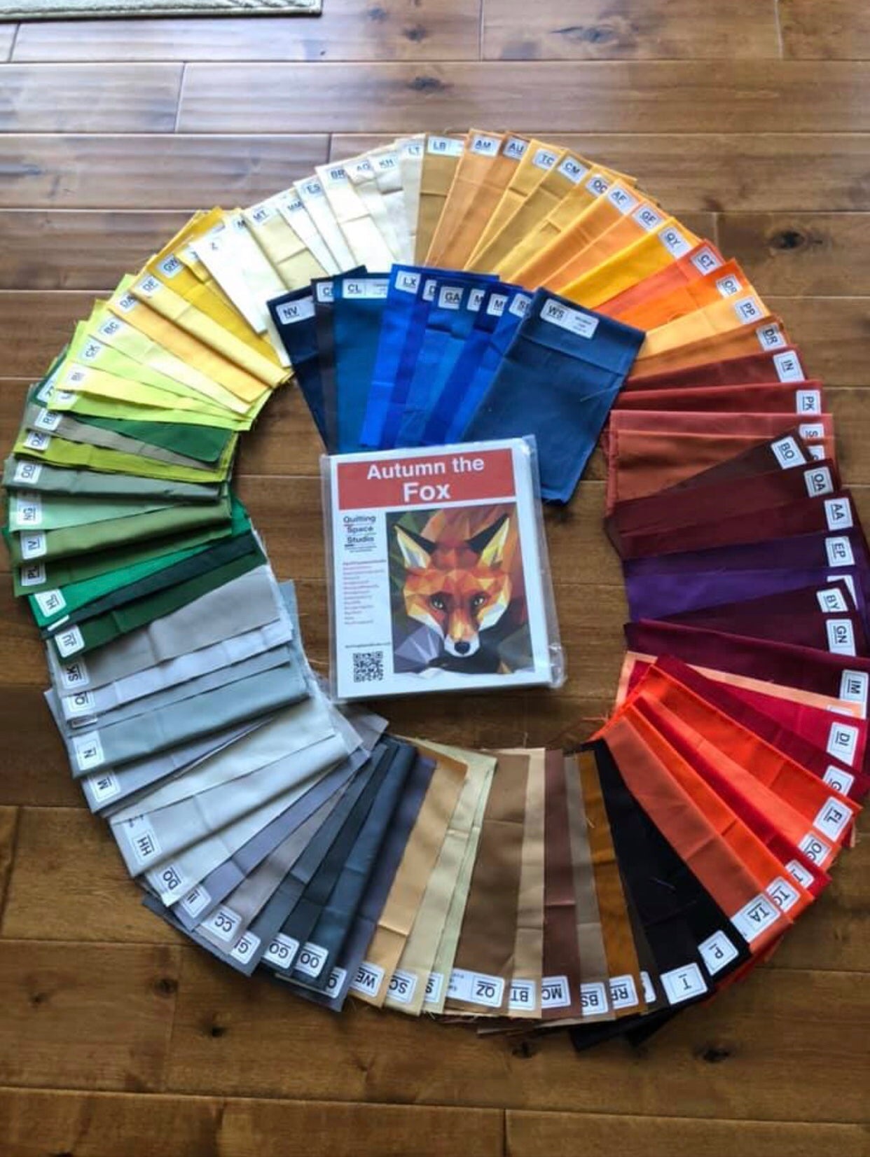 Autumn the Fox Quilt Kit