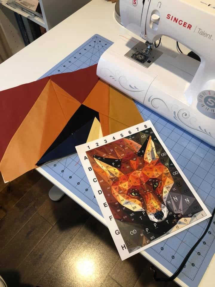 Autumn the Fox Quilt Kit