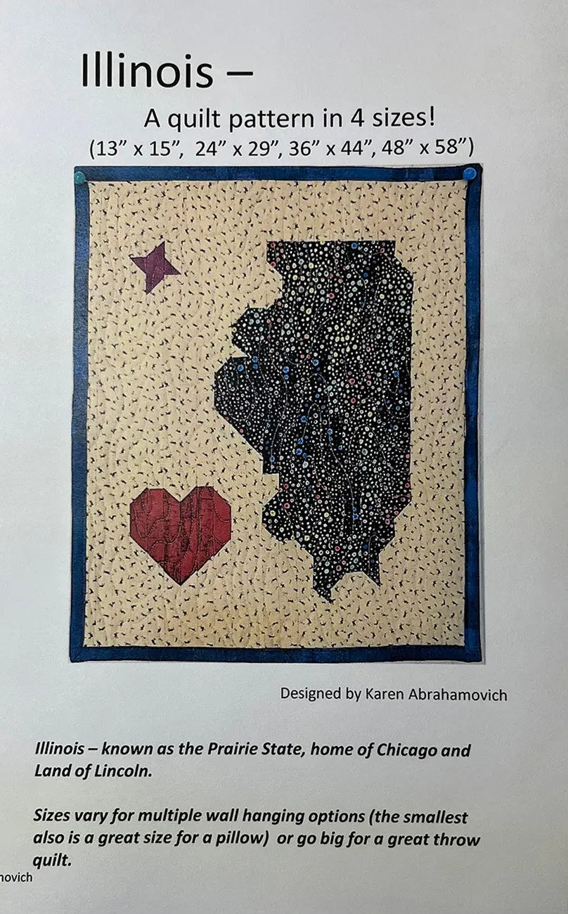 Illinois Quilt Pattern - Linda's Electric Quilters