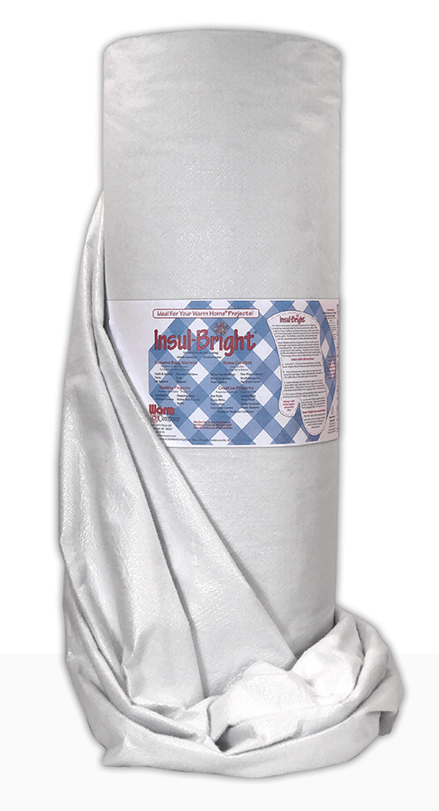 Insul-Bright 45" x 40 YD Batting - Heat-Resistant Insulation for Quilting Projects Warm Company