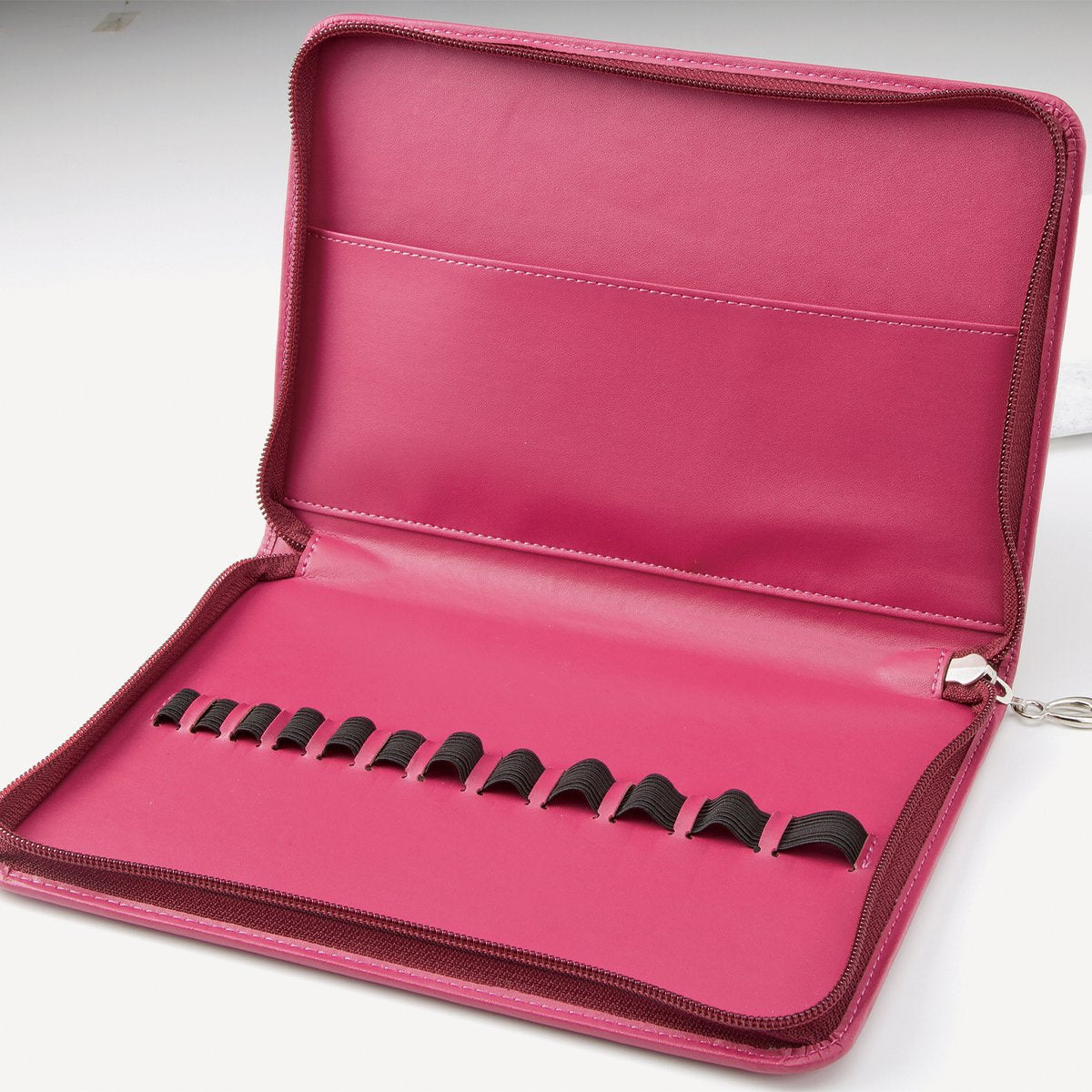 Interchangeable Circular Knitting Needles Case (Pink)