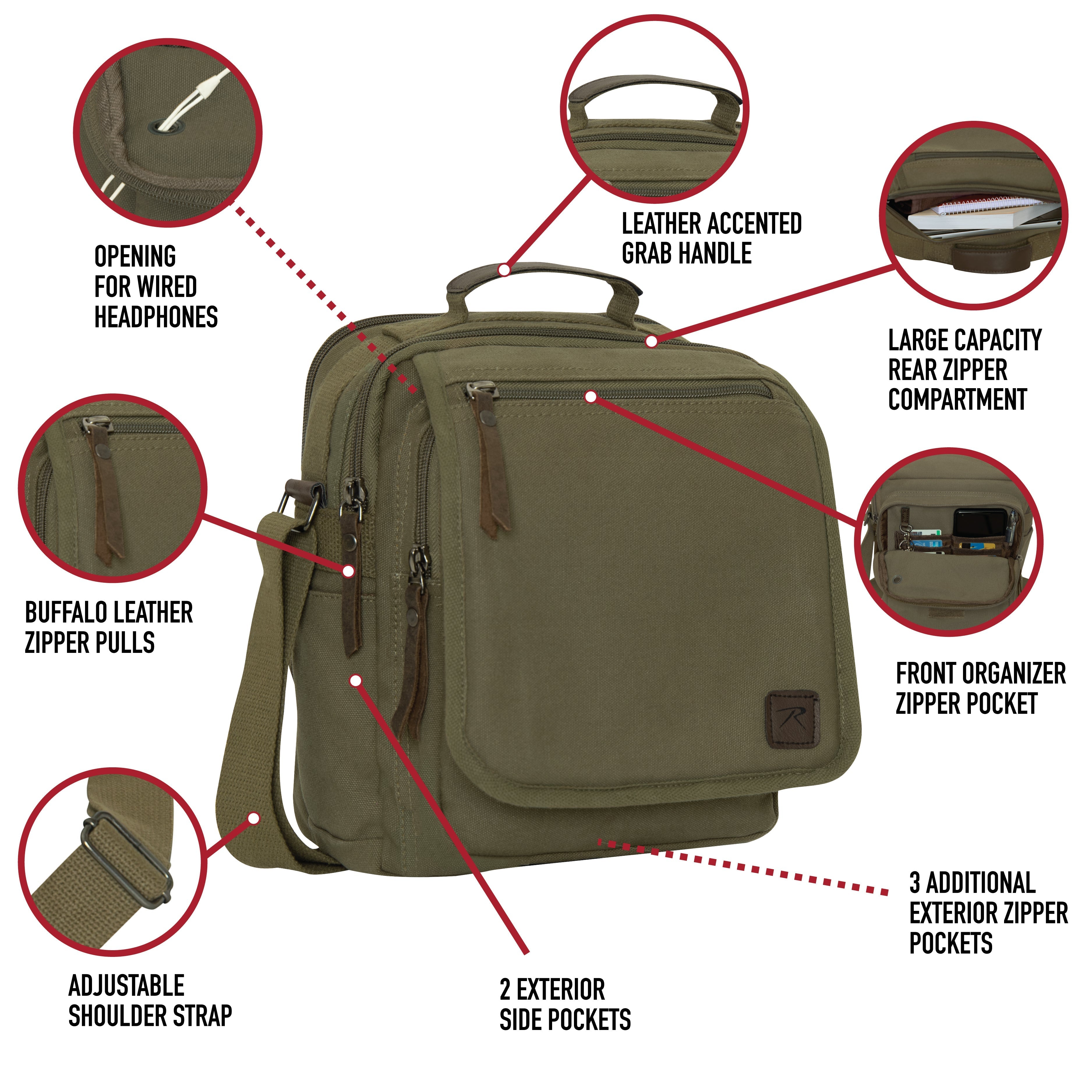 Introverted Quilter Canvas Shoulder Bag