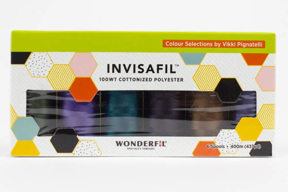 InvisaFil™ Cotton Polyester Thread Set WonderFil USA