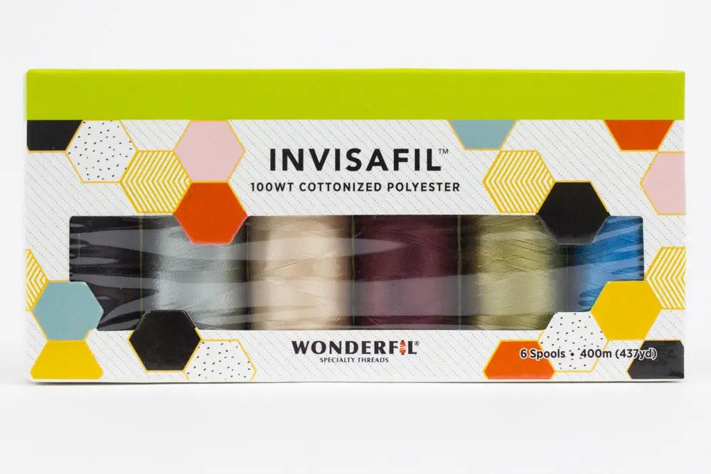 InvisaFil™ Cotton Polyester Thread Set WonderFil USA